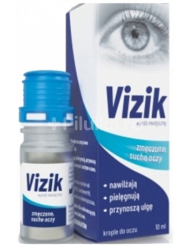 Vizik- picături pentru ochi uscați și obosiți, Zdrovit, 10 ml | unbr-legal.ro